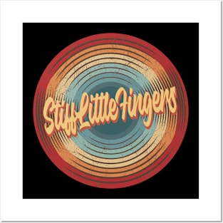 Stiff Little Fingers Vintage Circle Posters and Art